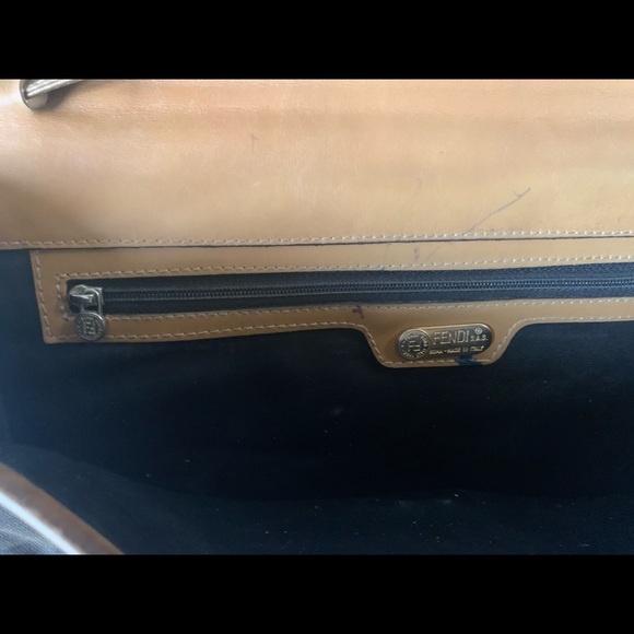 COPY - Vintage Fendi striped shoulder and crossbody bag - Picture 7 of 11